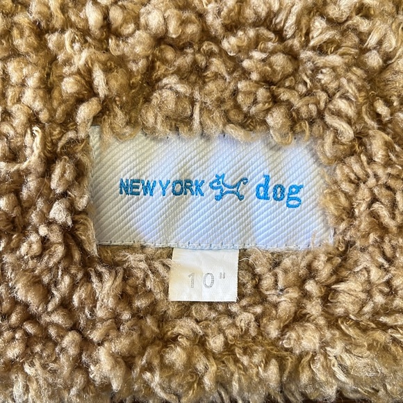 New York Dog corduroy and faux fur coat - Picture 6 of 7